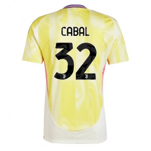 Juventus Juan Cabal #32 Gostujuci Dres 2024-25 Kratak Rukavima